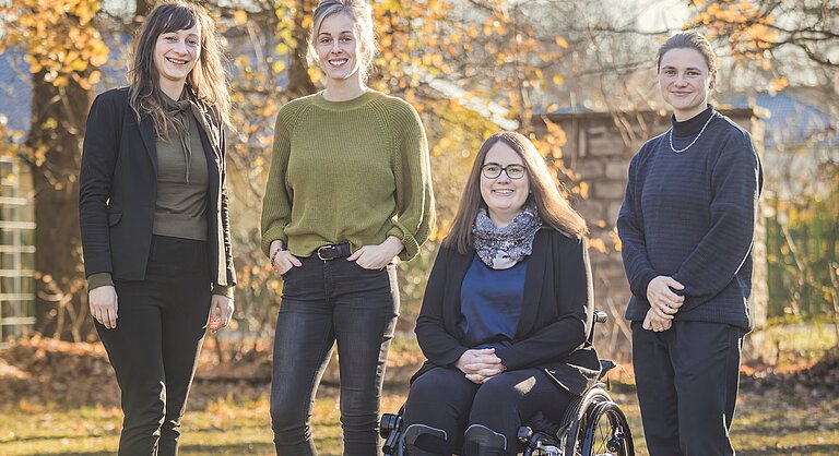 Team des Servicebereichs Chancengleichheit