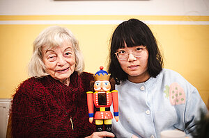 Frau Reif und die Austauschstudierende