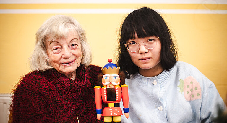 Frau Reif und die Austauschstudierende